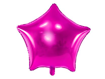 Fóliový balón Hviezda ružová 48cm