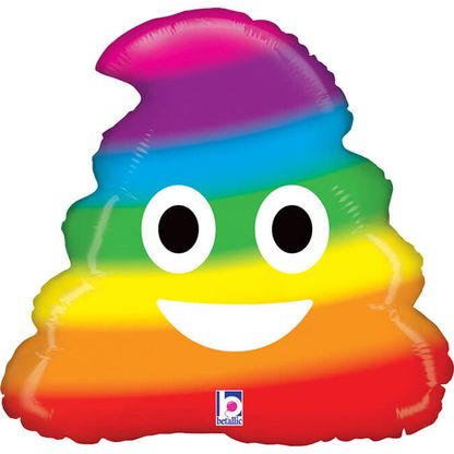 Fóliový balón junioshape Hovienko Emoji Pride 51cm