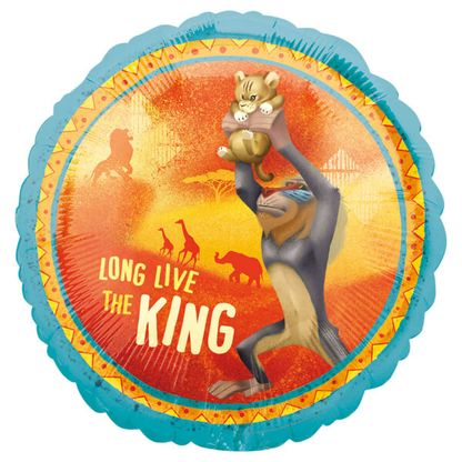 Fóliový balón Leví Kráľ Simba a Rafiki 45cm
