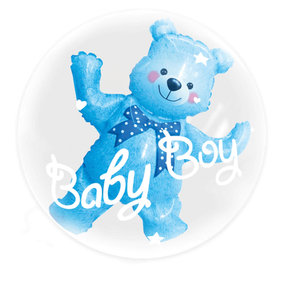 Fóliový balón Baby Boy Medvedík 59x69cm