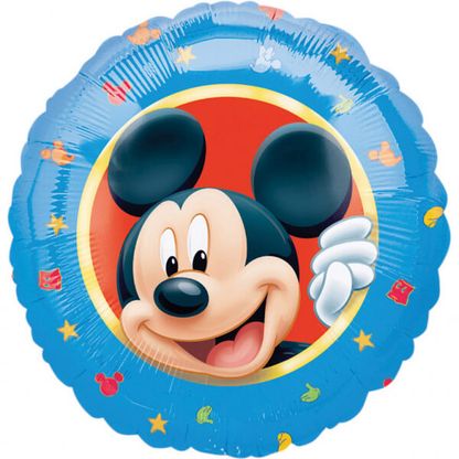 Fóliový balón Mickey modrý 45cm