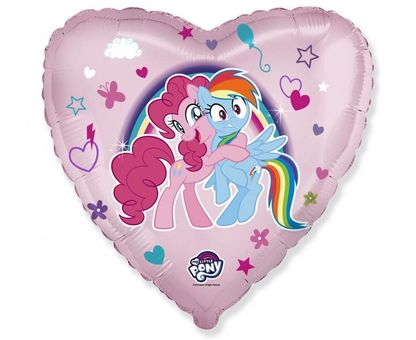 Fóliový balón My Little Pony srdce 45cm