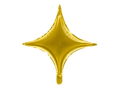 Fóliový balón hviezda zlatá 45cm