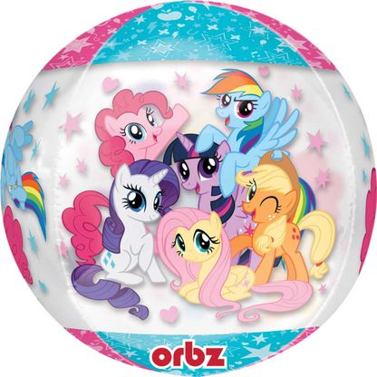 Fóliový balón orbz My Little Pony Transparent 40cm