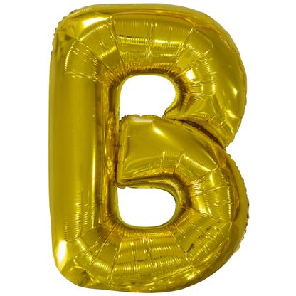 Fóliový balón písmeno B 84cm