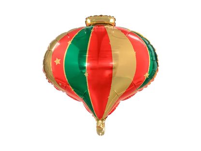 Fóliový balón Vianočná guľa 45cm