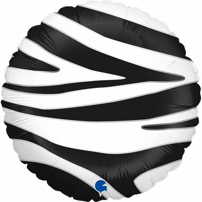 Fóliový balón Zebrie pruhy 46cm
