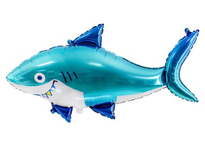 Fóliový balón supershape Žralok 92x48cm