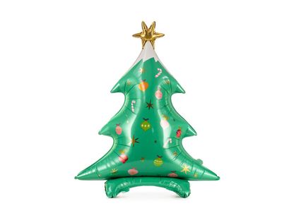 Fóliový multibalón Vianočný stromček 78x94cm