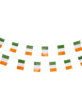 Girlanda vlajočiek Irsko zástavy 10m