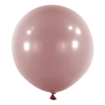 Guľaté balóny starorúžové 4ks 61cm