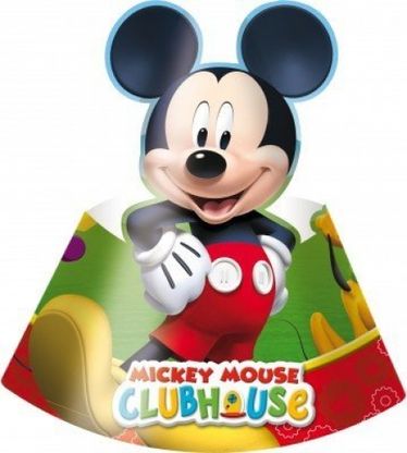 Párty klobúčiky Mickey Clubhouse 6ks