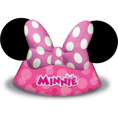 Párty klobúčiky Minnie Happy Helpers 6ks