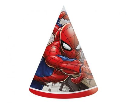 Párty klobúčiky Spiderman Fighter 6ks