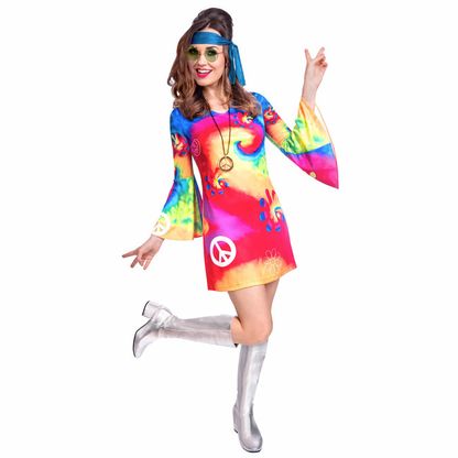 Dámsky kostým Hippie Disco M