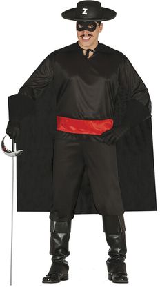 Kostým Bandit Zorro L 52-54