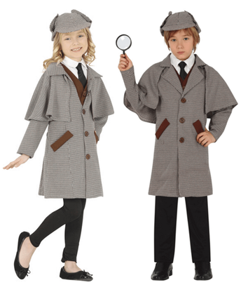 Kostým Detektív-Detektívka 7-9 rokov