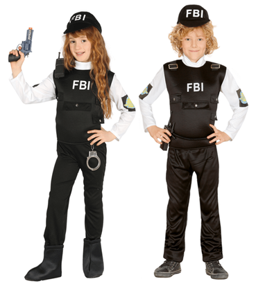 Kostým FBI agent 10-12 rokov