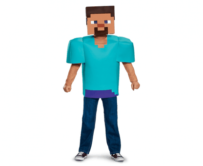 Kostým Minecraft Steve 7-8 rokov