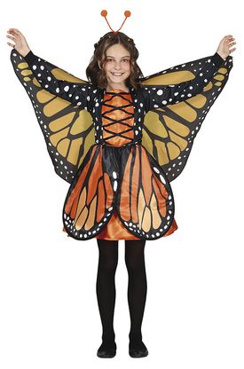 Kostým Motýľ oranžový 5-6 rokov