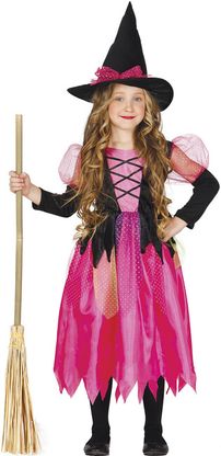 Kostým Ružová čarodejnica 10-12 rokov