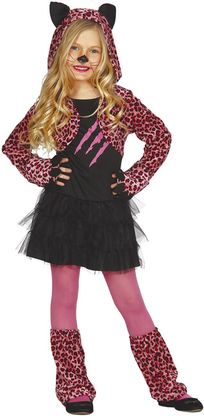 Kostým Ružový leopard 10-12 rokov
