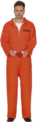 Kostým Väzeň oranžový L 52-54