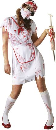 Kostým Zombie Zdravotná sestra L 52-54