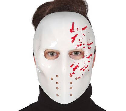 Maska Biela s krvou PVC