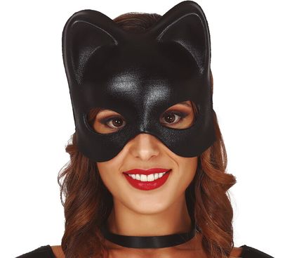 Maska Mačka čierna