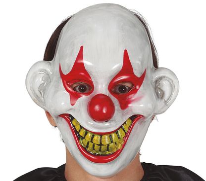 Maska Scary Clown PVC