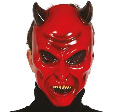 Maska Démon červený