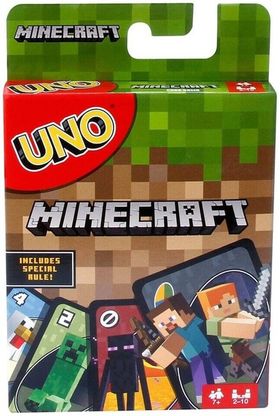 Mattel Karty UNO Minecraft