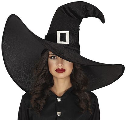 MEGA Čarodejnícky klobúk čierny