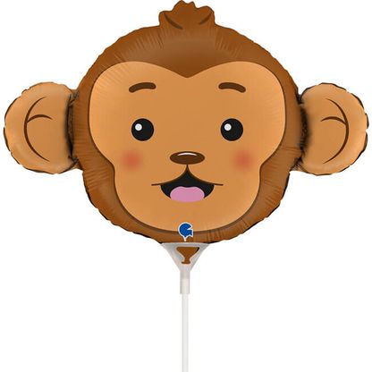 Mini fóliový balón Opička 36cm