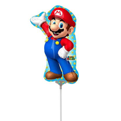 Mini fóliový balón Super Mario 35cm