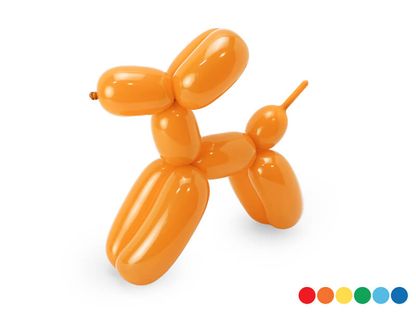 Modelovacie balóny dúhovo farebné+pumpa 130cm 30ks