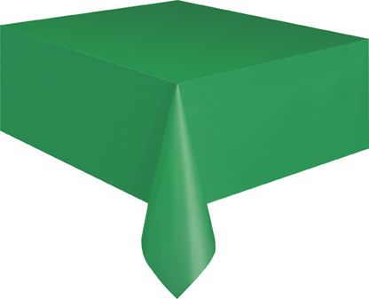 Plastový obrus zelený 137x274cm