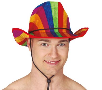 Pánsky kovbojský klobúk farebný