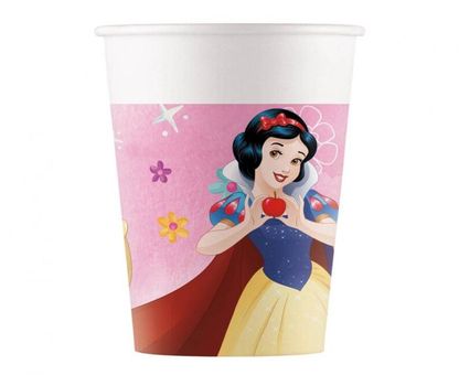 Papierové poháre Disney Princezné 200ml 8ks