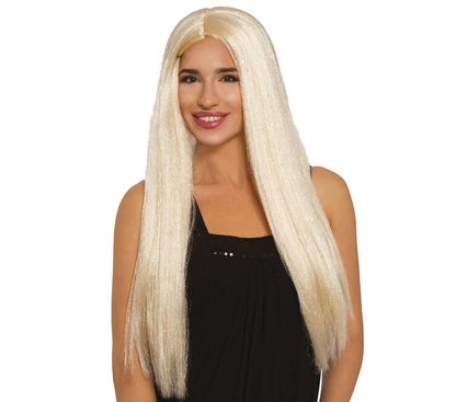 Parochňa dlhé blond vlasy