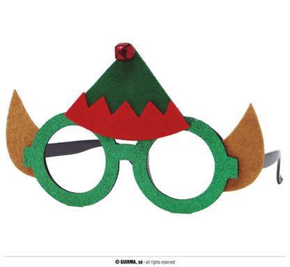 Párty okuliare Vianočný Elf