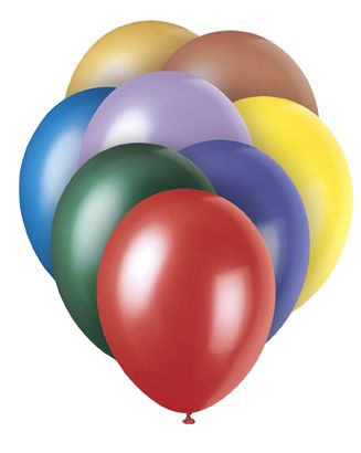 Perleťové balóny mix štandard