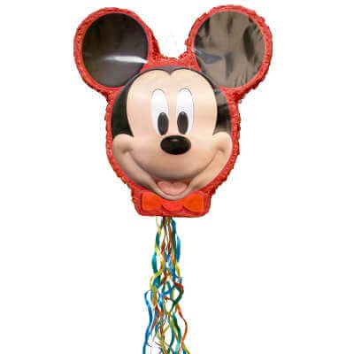 Piňata so stuhami Mickey Mouse 50x46cm