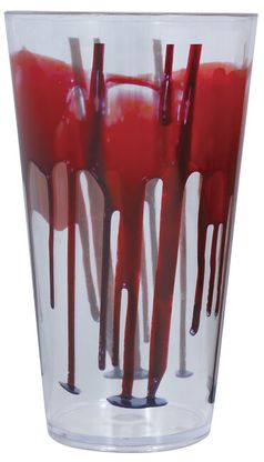 Plastový pohár s replikou krvi 15cm