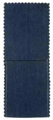 Vrecká na príbory modré 10x25cm 4ks
