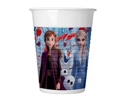 Plastové poháre Frozen 200ml 8ks