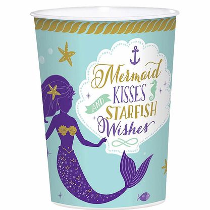 Pohárik plastový Mermaid Wishes 473ml 1ks
