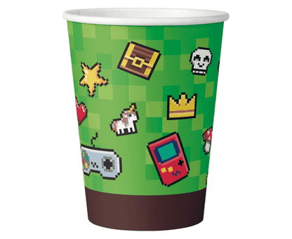 Papierové poháre Minecraft Game On 6ks 200ml