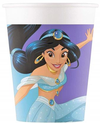 Papierové poháre Disney Princezné 8ks 200ml